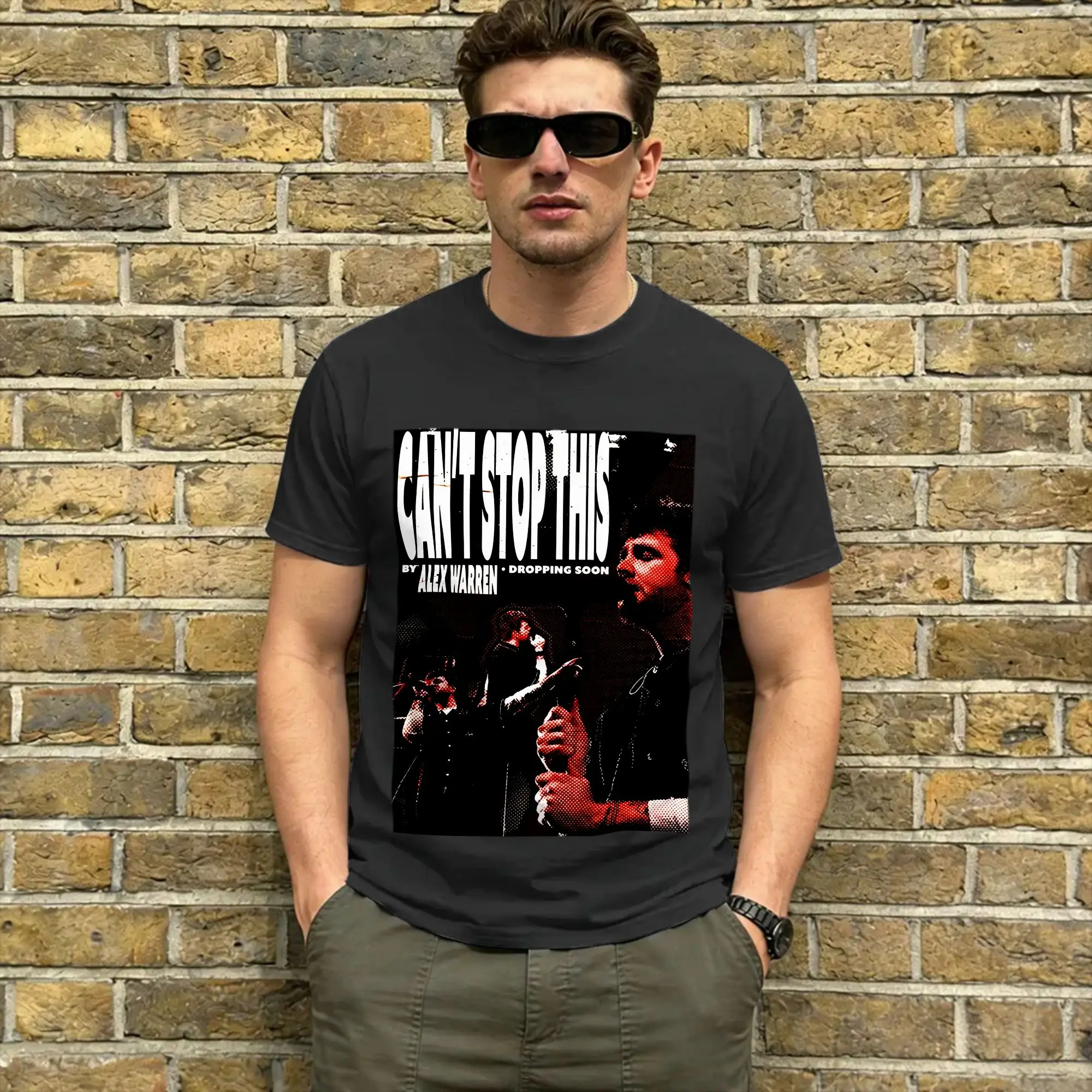 Camiseta Alex Warren Summer Cant Stop This, camisetas populares para adultos, camisetas de algodón puro con cuello redondo, camisetas de 5XL y 6XL, camisetas estéticas de manga corta