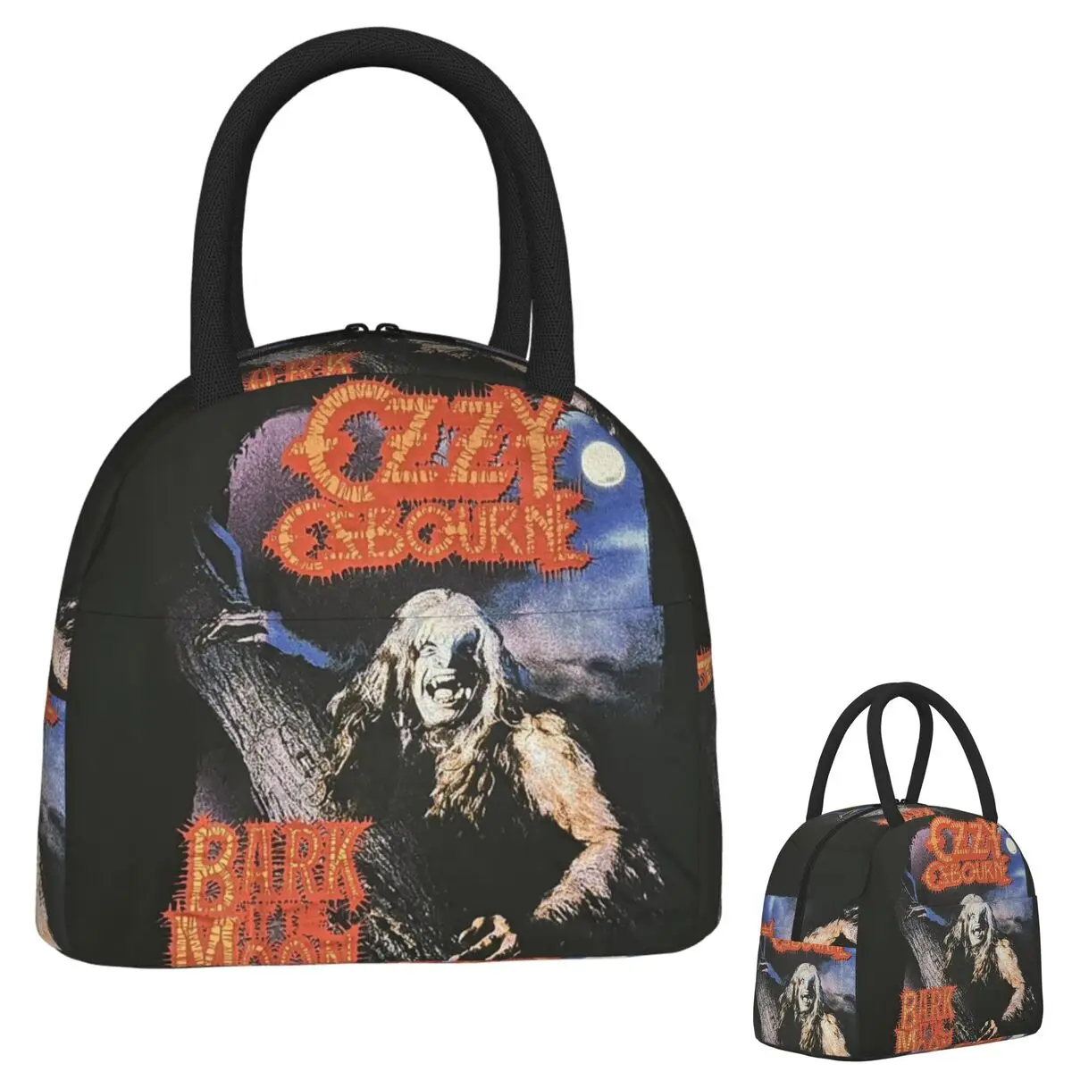 

Мужская изолированная сумка для обеда Spencer's Ozzy Osbourne Merch для женщин и детей, портативные коробки для еды, термосумка для обеда