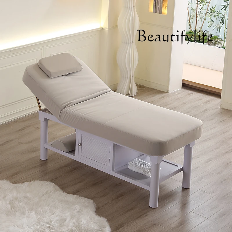 Body Essential Oil Push Back Facial Bed Beauty Salon Club Body Medical Massage Physiotherapy Bed