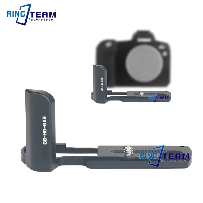 Mini empuñadura de mano HG-GX9 para Panasonic Lumix GX9 GX85 GX80 GX7 Mark III II-placa de liberación rápida Vertical