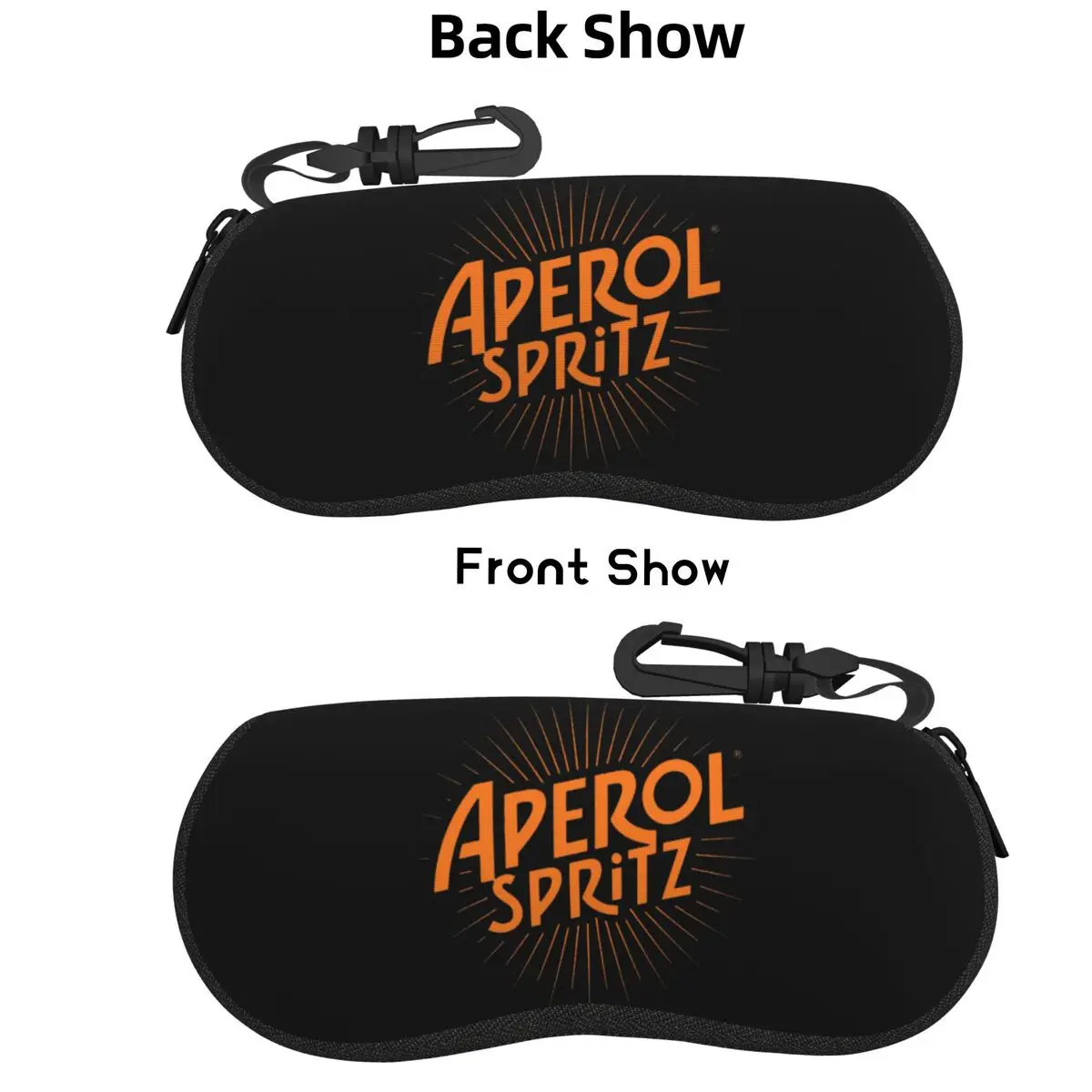 

Чехол для очков с логотипом Aperol Spritz, защитный чехол для солнцезащитных очков, женская и мужская мягкая сумка для очков, сумка