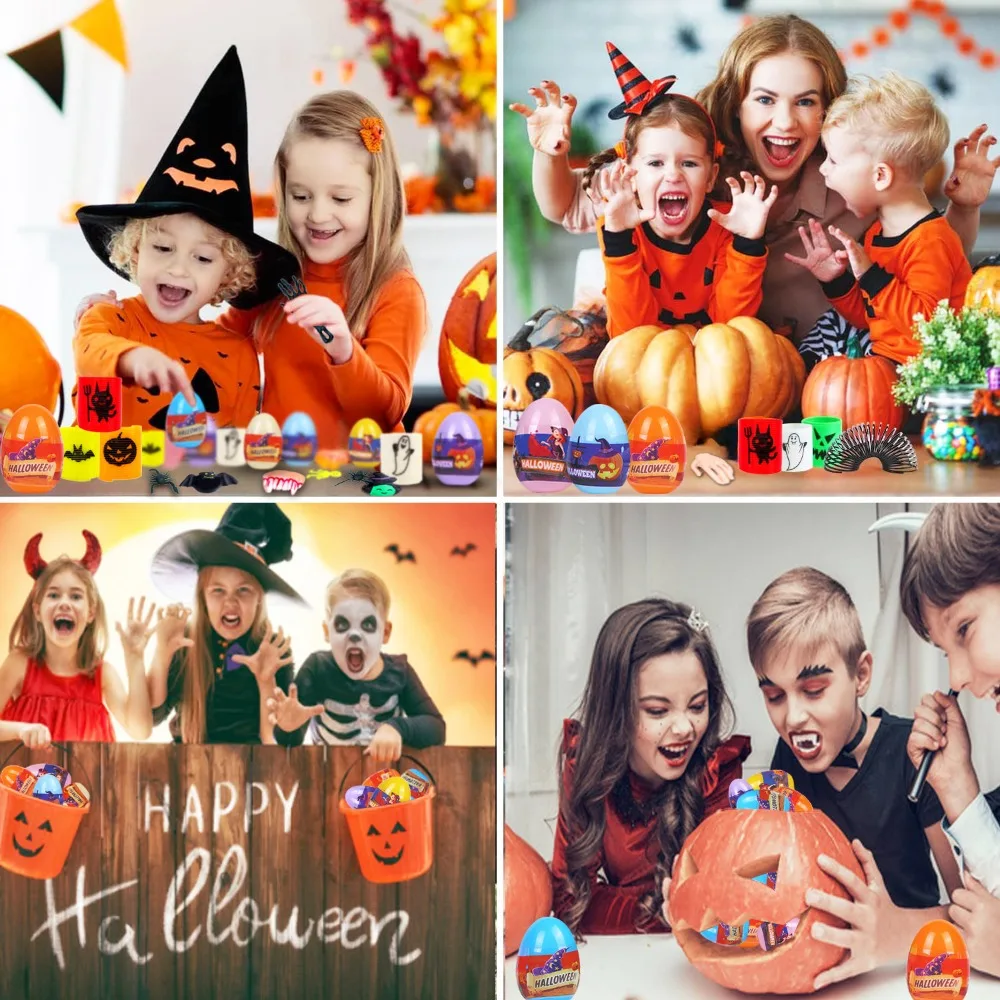 10-30 Pcs Halloween Gacha Tricky Surprise Blind Box Children\'s Birthday Halloween Christmas Carnival Party Gift School Reward