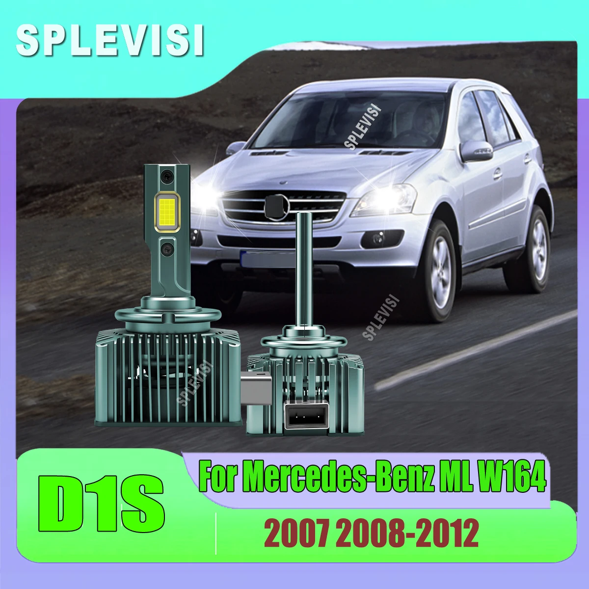 D1S Headlight LED Bulb Great Improve Visibility Protect Your Night Drive For Mercedes-Benz ML W164 2007 2008 2009 2010 2011 2012