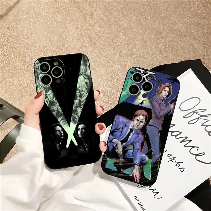 The X Files TV Phone Case For Iphone 13ProMax 15 11 13 14 Pro Xs Max Mini Xr X 7 8 6 6s Plus Shell Coque