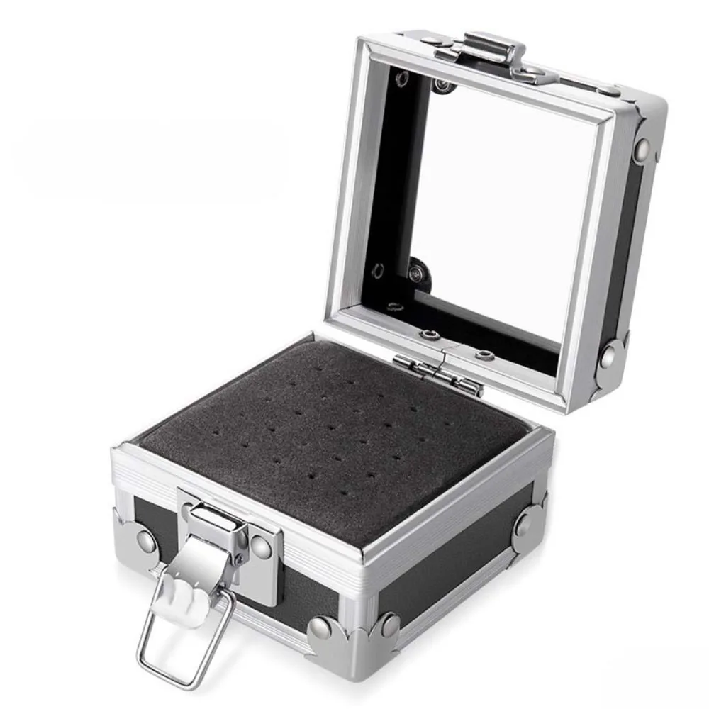 

Профессиональный держатель для насадок для маникюра, прочный, с 25 отверстиями, контейнер для насадок для шлифовки ногтей, пыленепроницаемый, портативный