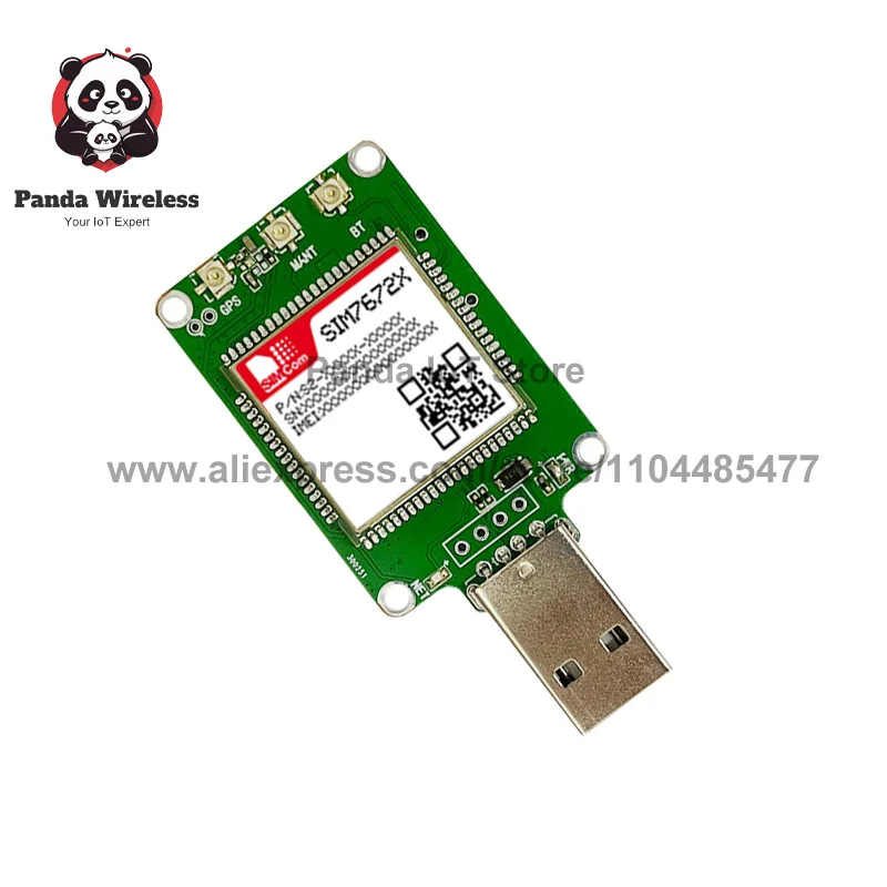 SIM7672G SIM7672G-MNGV SIM7672G-LNGV LTE CAT1 USB 동글, GPS 글로벌 밴드 1개 LTE-TDD: B34/B38/B39/B40/B41
