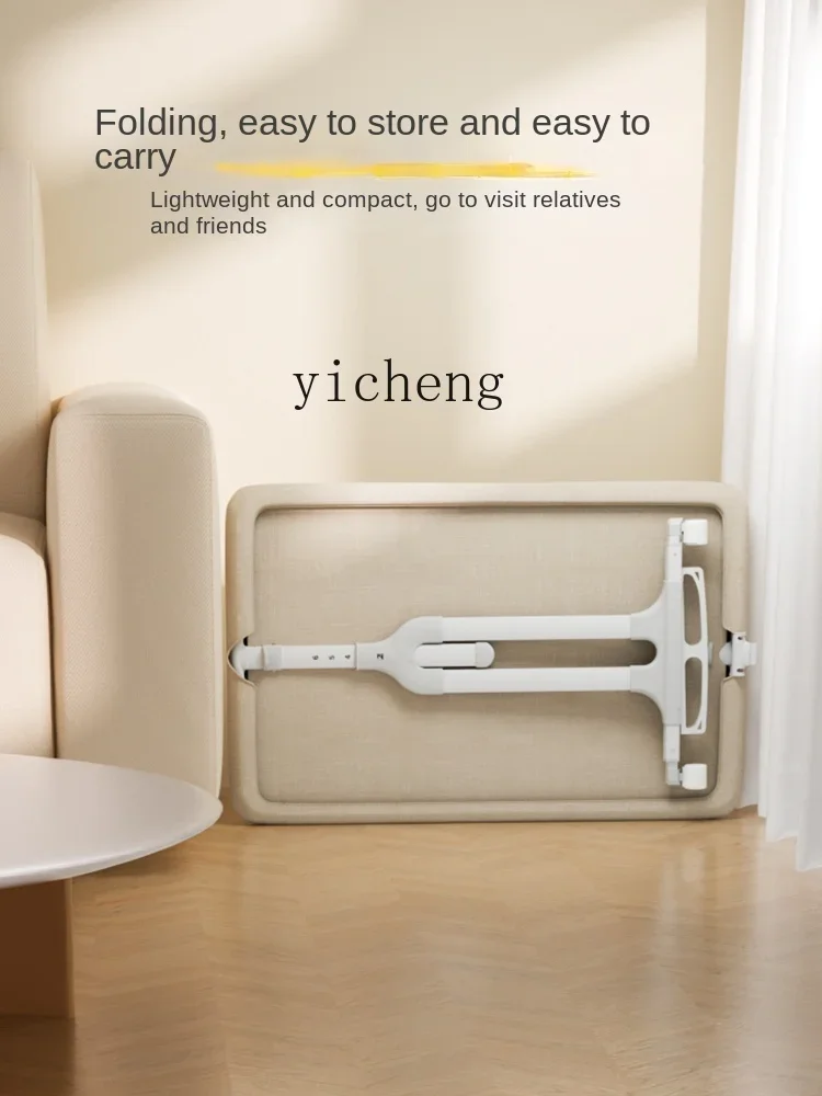 Tqh berço do bebê cama de emenda móvel cama dobrável multifuncional do bebê cama das crianças recém-nascidas