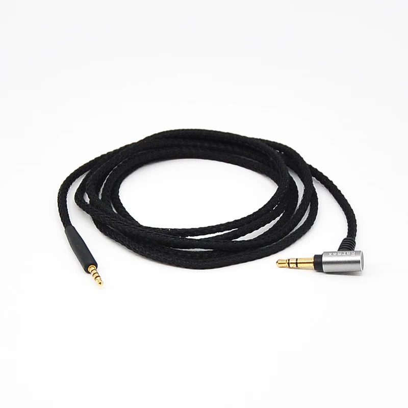 For BOSE AKG JBL Sennheiser Beyerdynamic  QC25 QC35 AE2 PXC480 PXC550 OE2 E55 Y50 Y50BT Earphone Replaceable Nylon Braided Cable