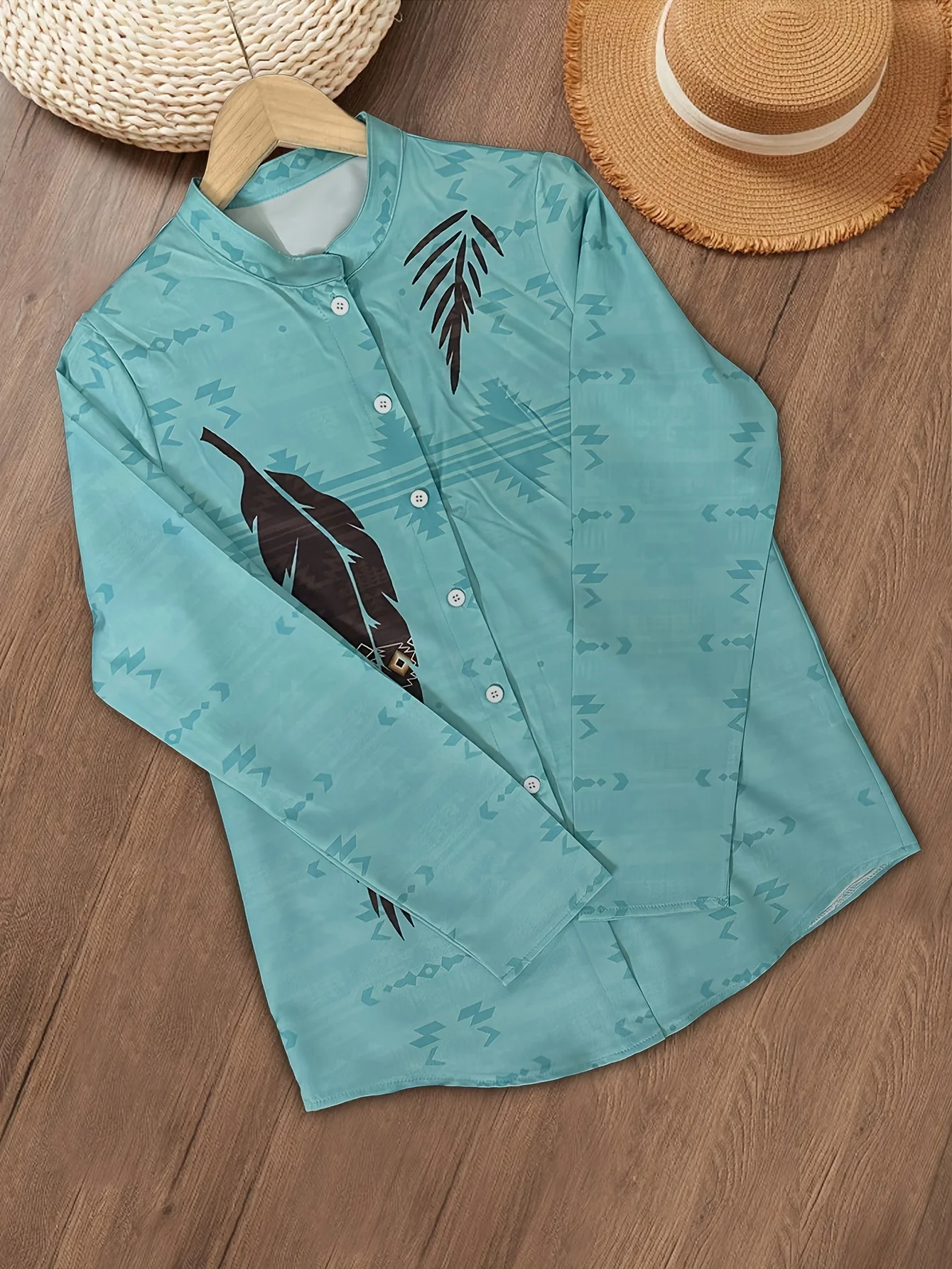 Damska koszula z długim rękawe – Ethnic Fashion Clothing recenzja i cena