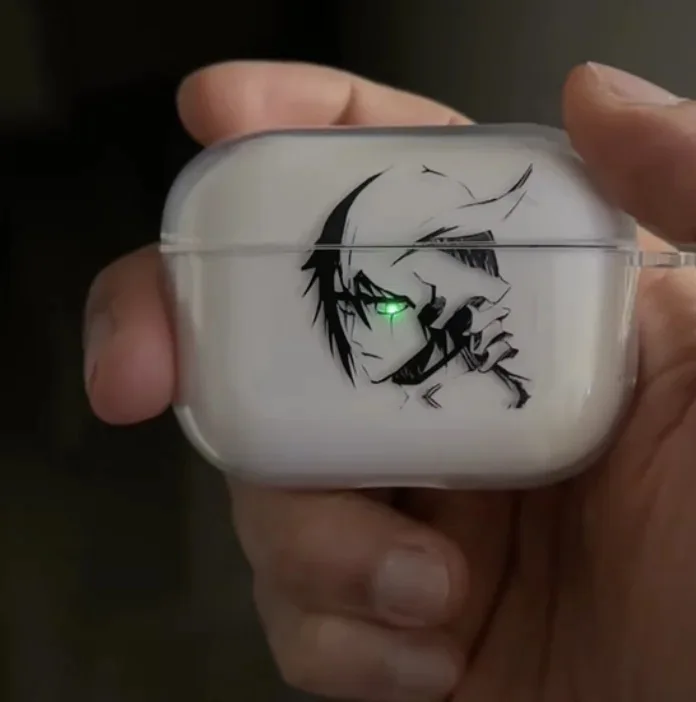 Anime Ulquiorra Cifer Transparente TPU-Hülle für Airpods Pro 2 1 3, weiche Silikonhülle, Air Pods 4 1/2/3 Kopfhörerabdeckung – Detail 1