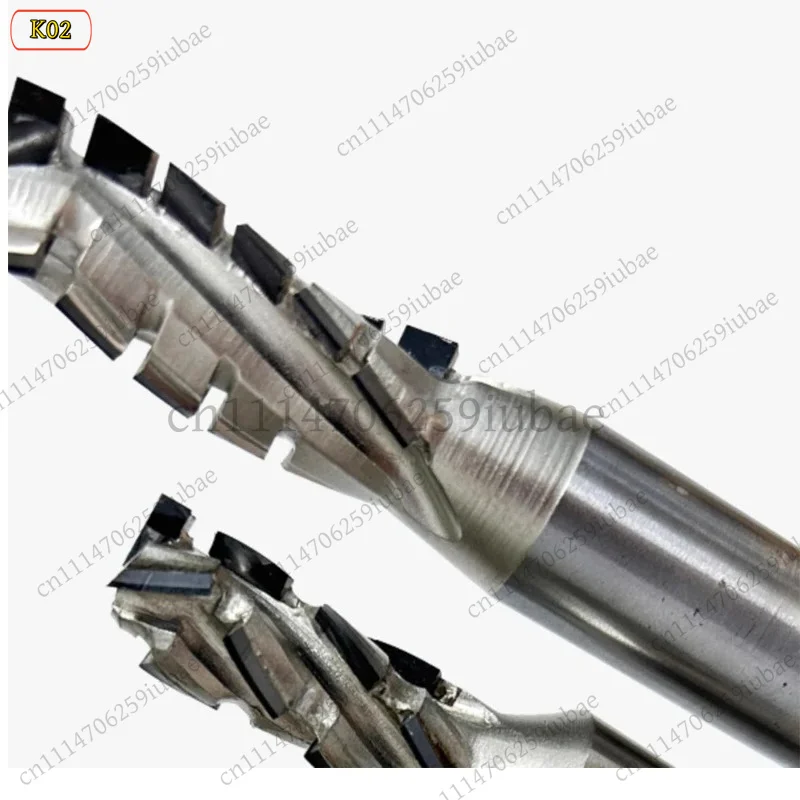 BK PCD Spiral Router Bit With Diamond Coating Bottom Cleaning End Mills For CNC Woodworking Machine