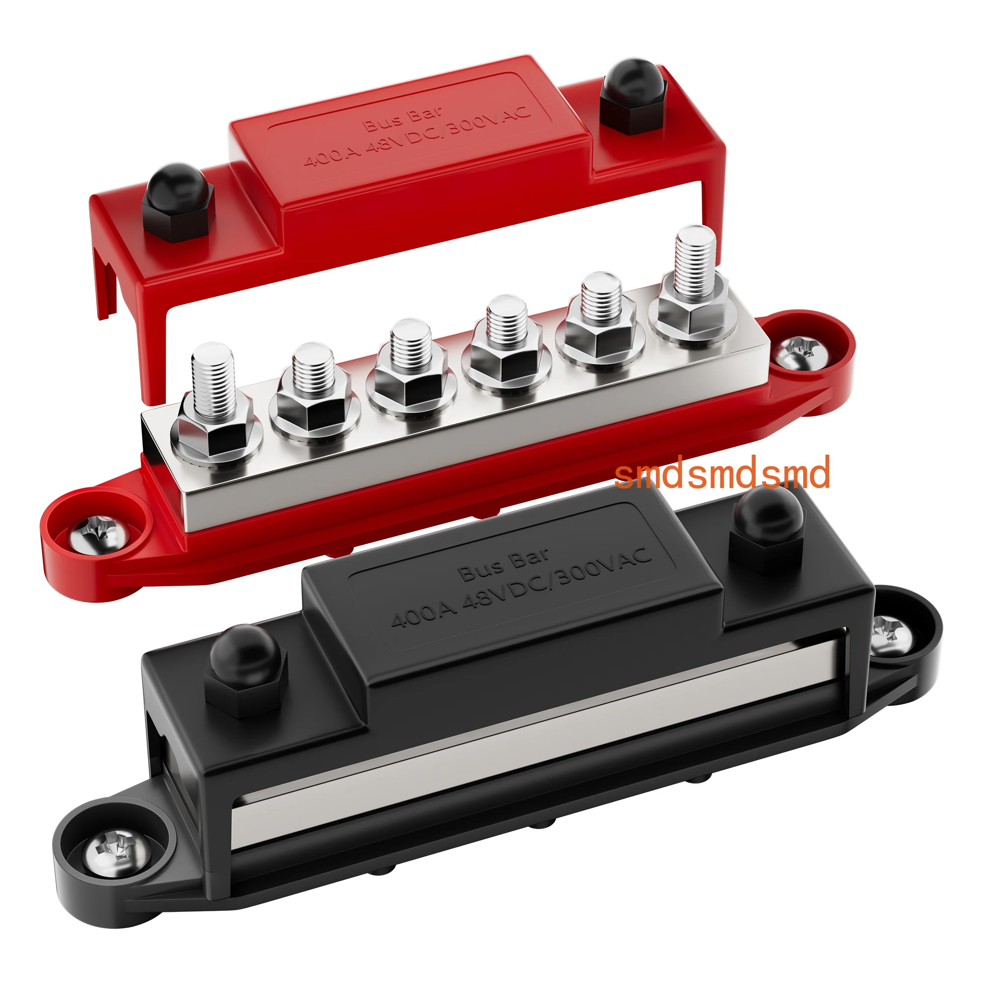400A Bus Bar 12V Power Distribution Block 6 x 5/16