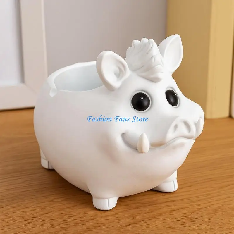 قالب سيليكون الخنزير البري متعدد الاستخدامات مناسب للإبداعات ومزارع الزينة