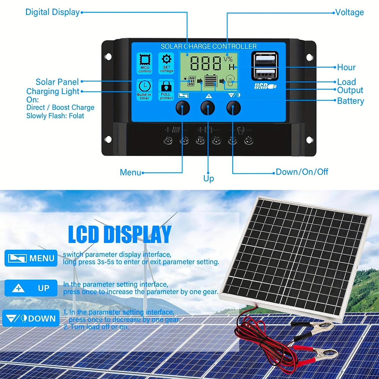 Kit de Panel de Carga Solar Po - Outdoor Power Kit reseña y precio