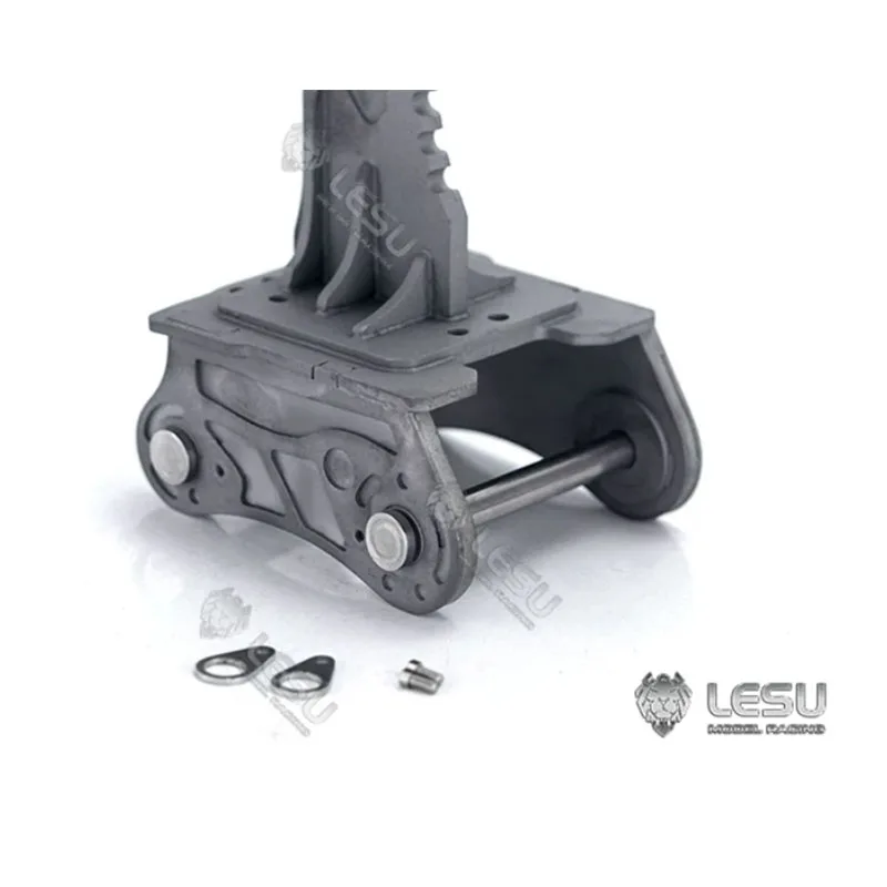 LESU 1/14 Excavator C374 Retrofit Quick disassembly bucket Straight blade ripper DIY excavator model accessories