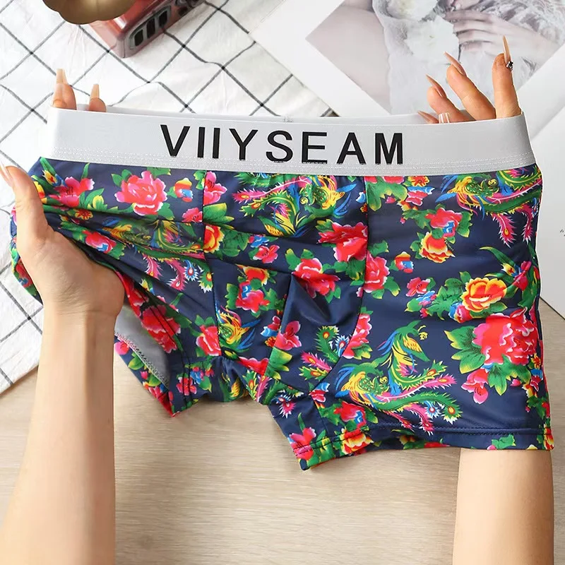 Men's Boxer And Briefs Fashion Underwear High Stretch Boxer And briefs Shorts Breathable Soft Men's Shorts Comfortable