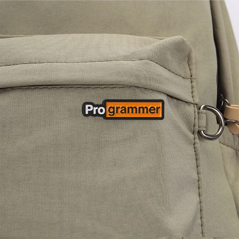Lustige Programmierer-Entwickler-Emaille-Abzeichen, Warnschild-Slogan, Humor-Cartoon-Pins, Kreative Broschen, Anstecknadel-Set, Schmuckgeschenke – Detail 3