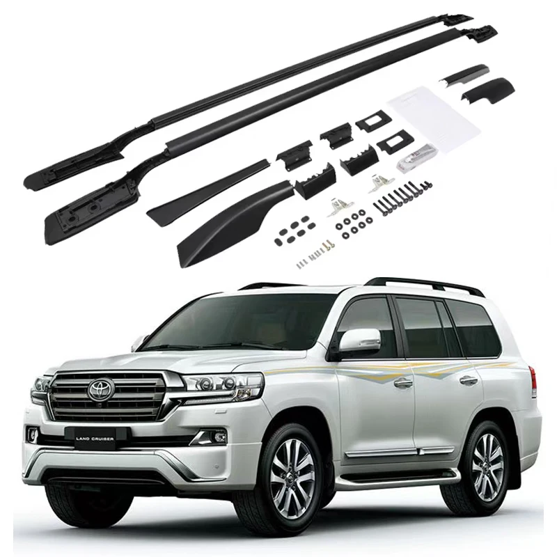 

OEM style Roof Rack For Toyota Land Cruiser 200 LC200 2008-2021 Rails Bar Luggage Carrier Bars top Cross bar Rack Rail Boxes