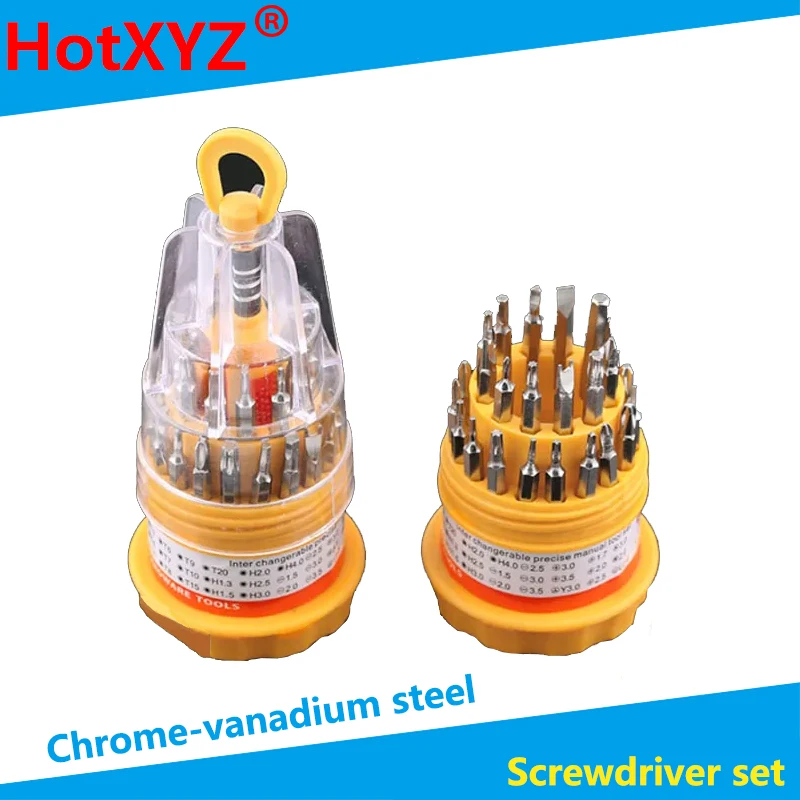 31-in-1 Screwdriver Set Multifunction Screwdriver Batch assembly Kit Magnetic Porfessional screw  Repair Hardware Tool Set