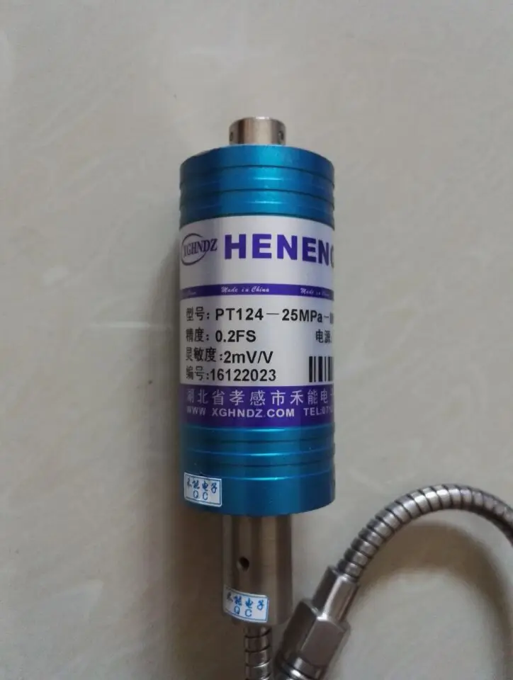 PT124-50MPa-M14x1.5 + PS20 High Temperature Melt Sensor Instrument