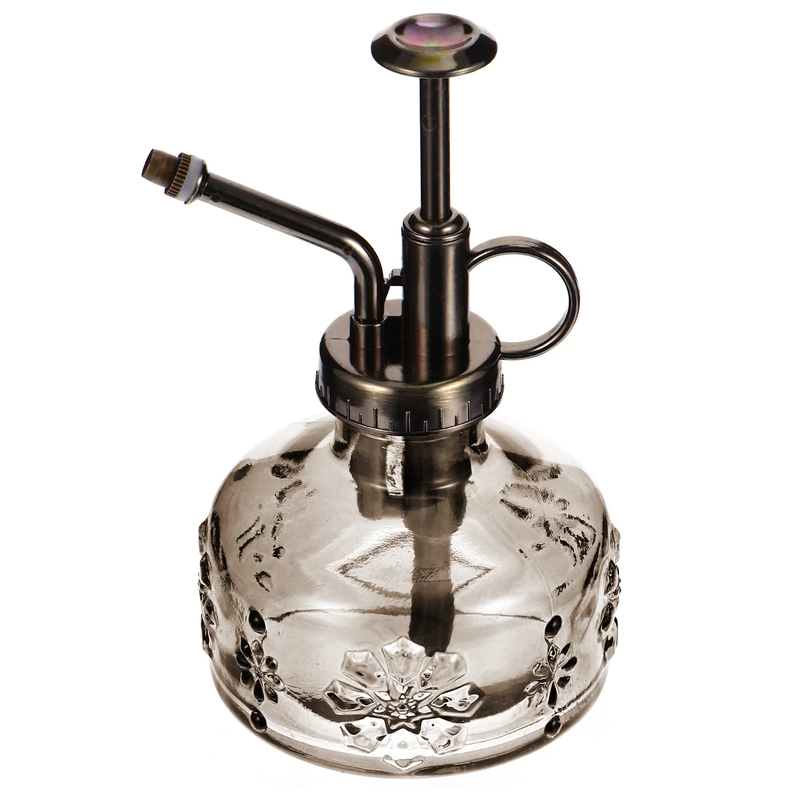 

1Pcs Elegant European-Style Glass Watering Can with Pump for Precise Plant Watering Indoor Outdoor Bonsai Succulents Flower Mist