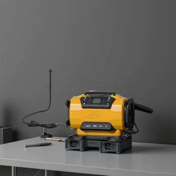 便攜式雙電源110V-230V交流/直流車載空氣壓縮機充氣泵輪胎充氣泵,適用於汽車、船隻、自行車、床墊等 10 最佳銷售 充氣床墊泵 - №4