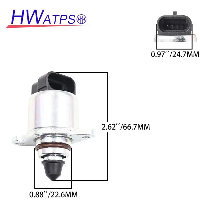 Buena calidad Válvula de control de aire inactivo de inyección de combustible 96966721   Para Chevrolet Spark M300 DL745D 1,0 GLP OE IAC1131 96966710 96958412