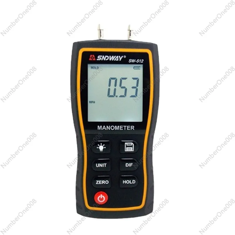 

Shendawei SW-512 Industrial Differential Pressure Gauge High Precision Pressure Meter Pressure Tester Detector Digital Display