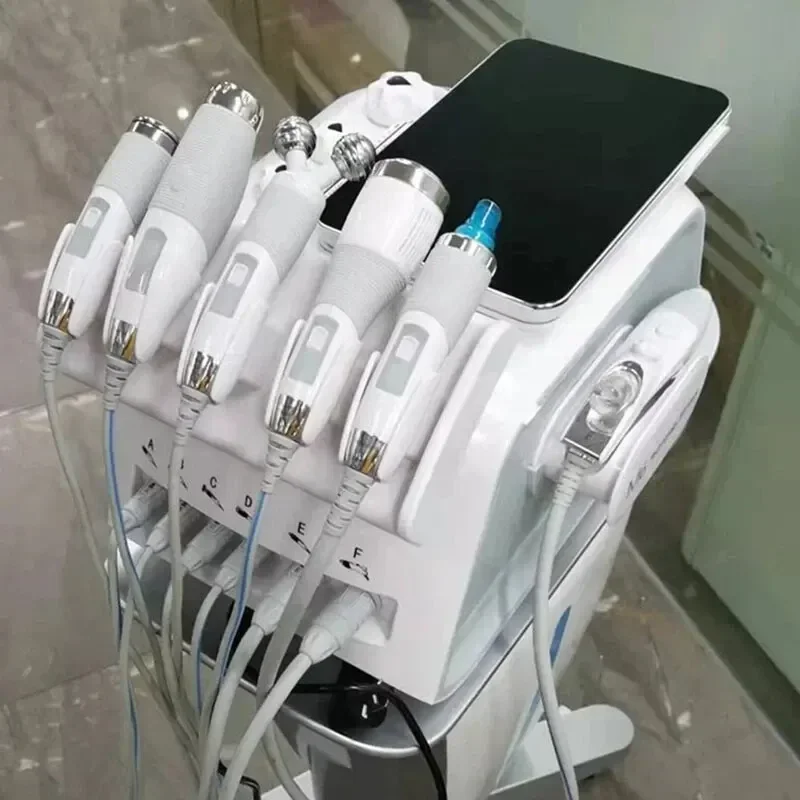 6 In 1 Hydra Dermabrasion Aqua Peel Facial Machine Oxygen Deep Pore Cleansing Whitening Facial Care Hydro