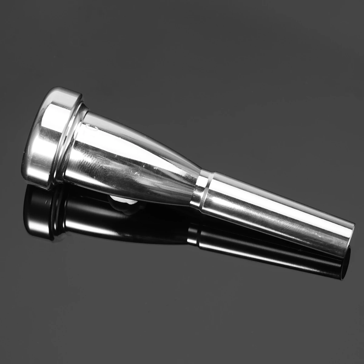 

Trumpet Mouth French Horn Mouthpiece Silver Plated Musical Instrument Professional