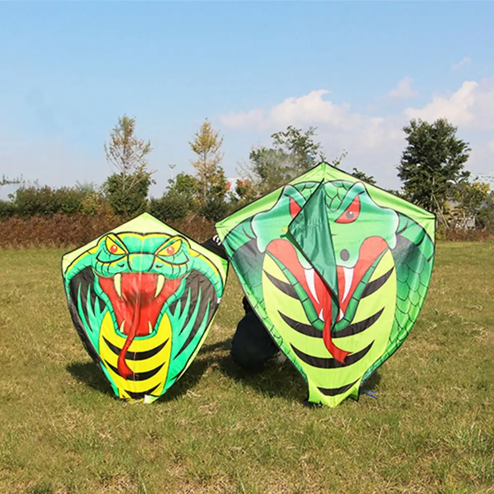 8/15m Large Beach Sports   Animal Wind Kites Snake Power Cobra Kite Outdoor Fun