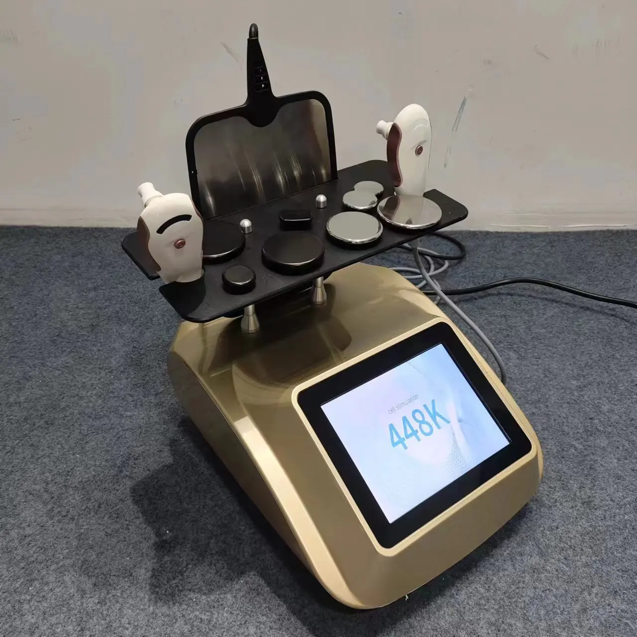 448Khz CET RET Tecar Device INDIBA Physical Therapy Machine Rf High Radio Frequency Diatermia Pro Loss Weight Health Care System