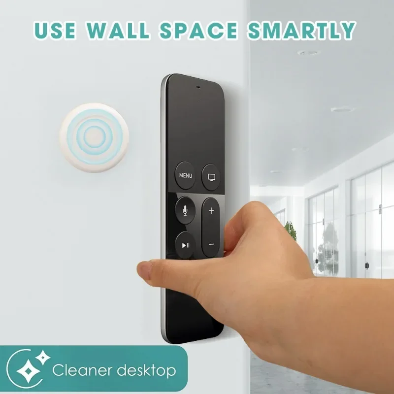 Magnetic Cable Organizer Self-adhesive Wall Mount Hook Refrigerator Sticker Fridge Remote Control Holder Home Organizer Hook