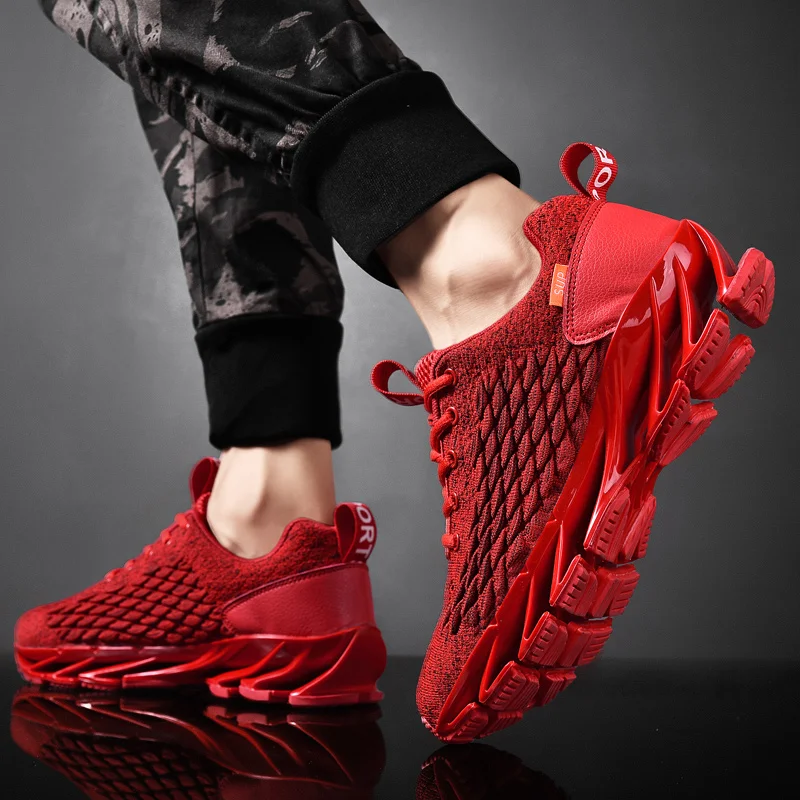 

Spring Versatile Men Shoes New Mesh Trendy Jogging Platform Breathable Casual Sneakers Running Anti Odor Travel Shoes Zapatos