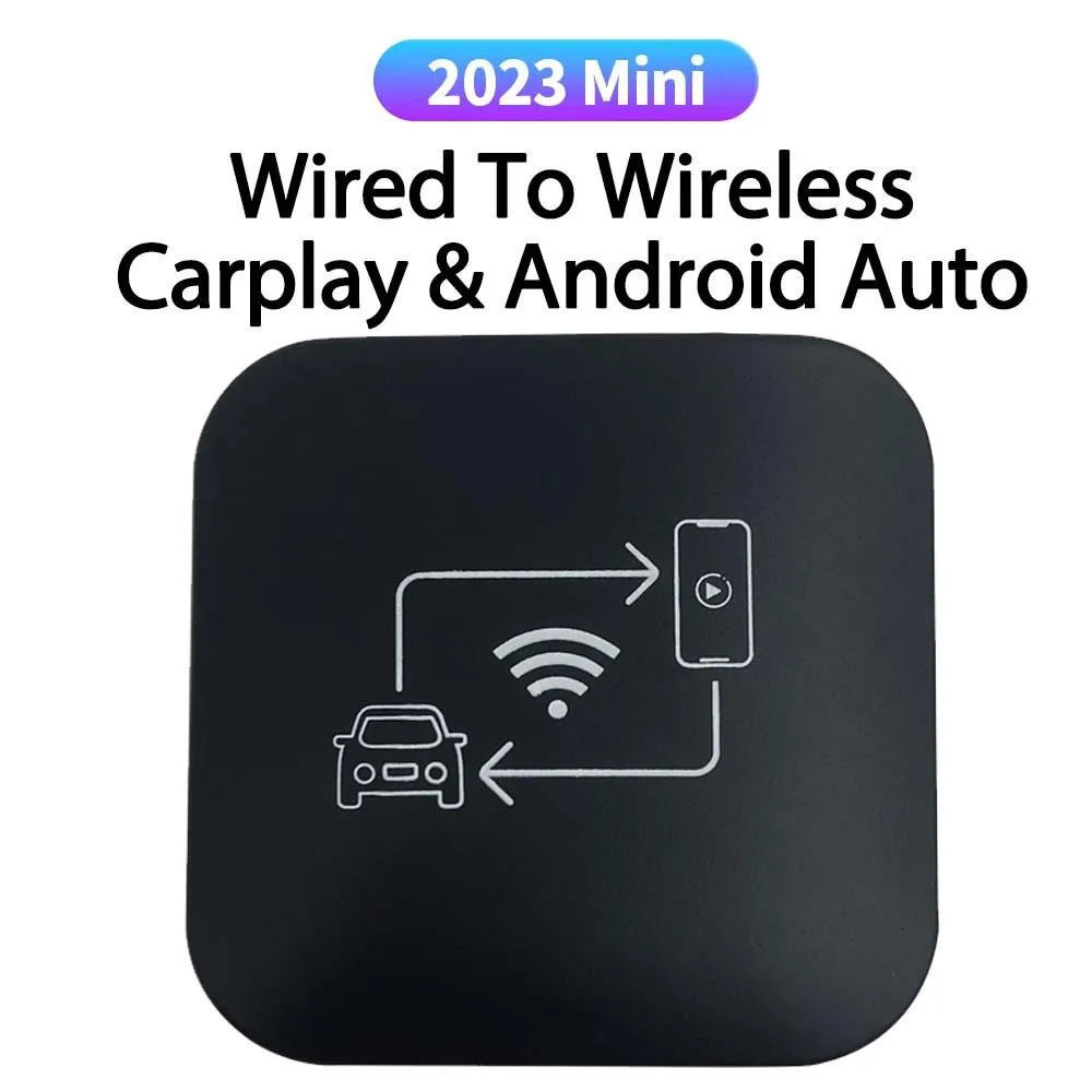 

Wireless Carplay Mini Box IOS15 for Toyota Honda Mazda Nissan Camry Suzuki Subaru Citroen Audi Mercedes Kia Ford Opel