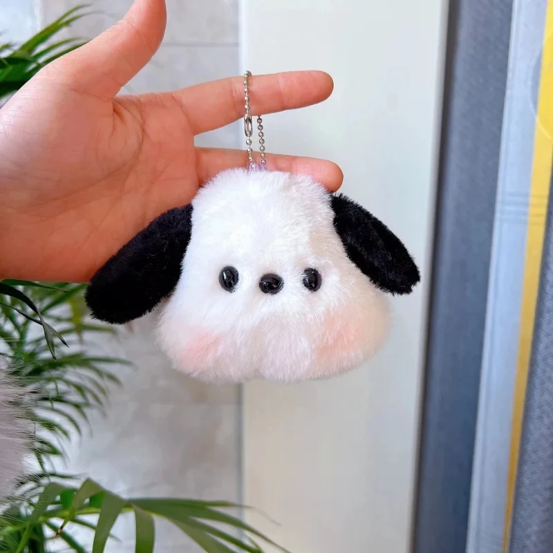 

Sanrio Hello Kitty and Pochacco Toy Key Chains Cute Bag Pendant Charms Car Keyring Accessories for Women Couples Kawaii Gift