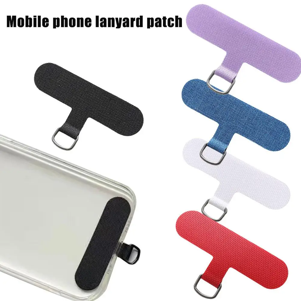 Patch Clip Lanyard Strap Patch Hanger Holder Wrist Tab Metal Case Hang Neck Accessories Clip Strap Phone Gasket Cord Tether N6R6