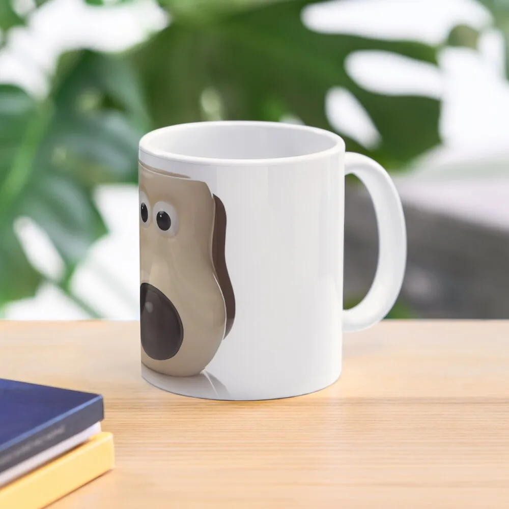 Gromit Classic  Mug Tea Coffee Photo Design Drinkware Simple Cup Gifts Picture Image Handle Round Printed