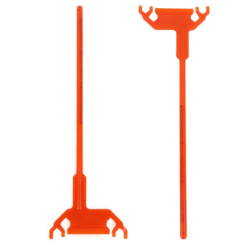 1pc Archery T-Ruler Recurve Bow Measure Tool Brace Height Distance Clear Graduation Outdoor Target Shooting Hunting Accessories