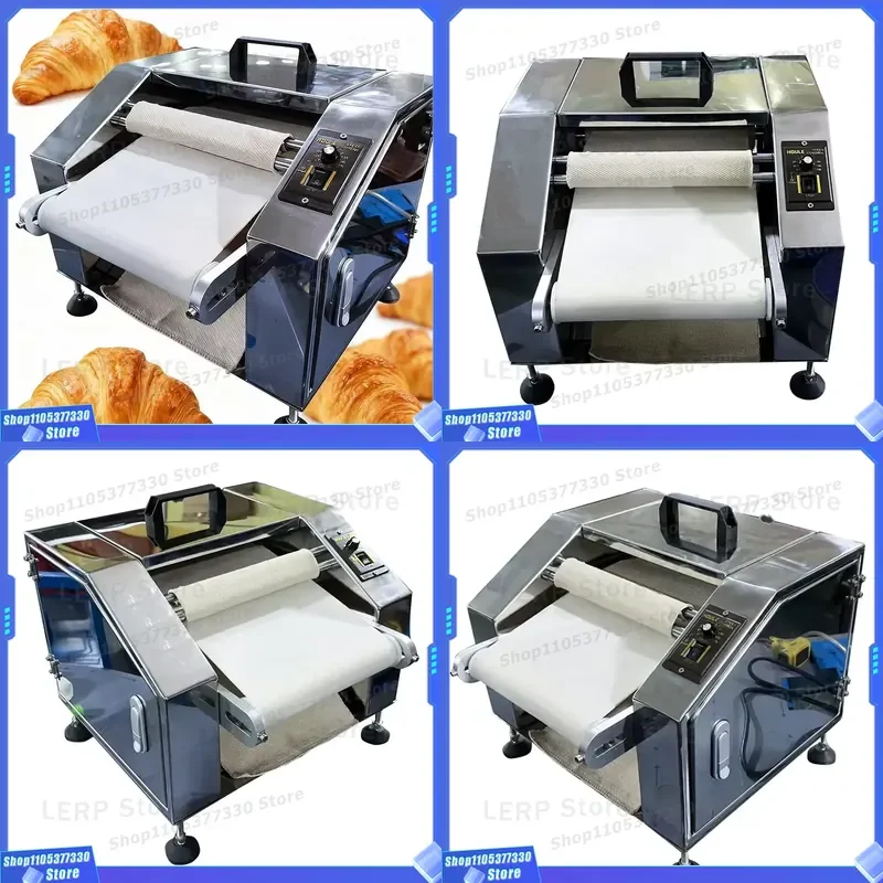 Automatic Croissant Dough Roller Machine French Pastry Slices Forming Maker Bakery Equipment for Restaurant Bread Production
