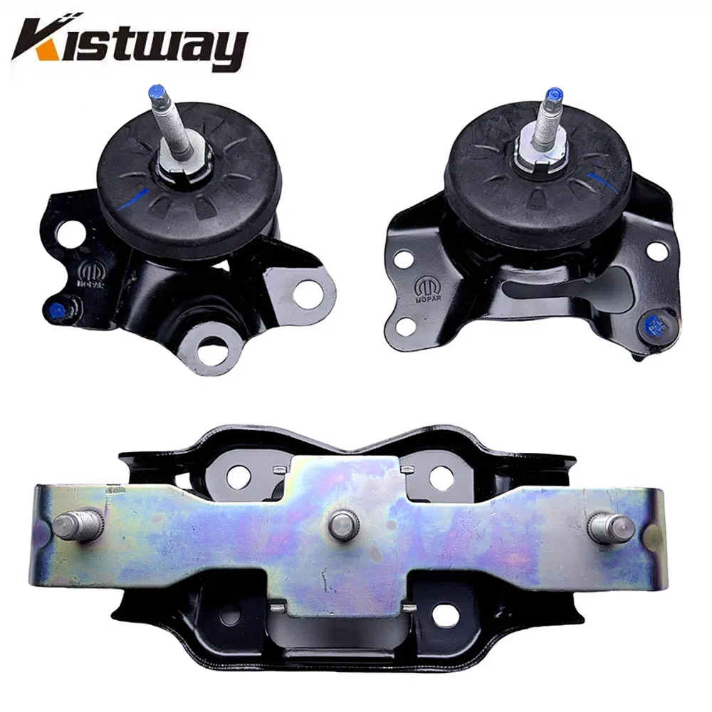 

3PCS Engine Mount Kit For Jeep Wrangler JL 2018-2019 3.0 CRD 68271535AA 68271535AB 68271535AC 68271535AD