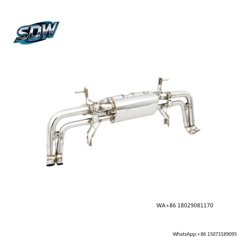 

Выхлопная система Valvetronic из нержавеющей стали для R8 A3 A4 A6 S3 S4 S6 RS3 RS4 Q3 Q5 Q7 TT TTS: улучшенный звук, система Catback