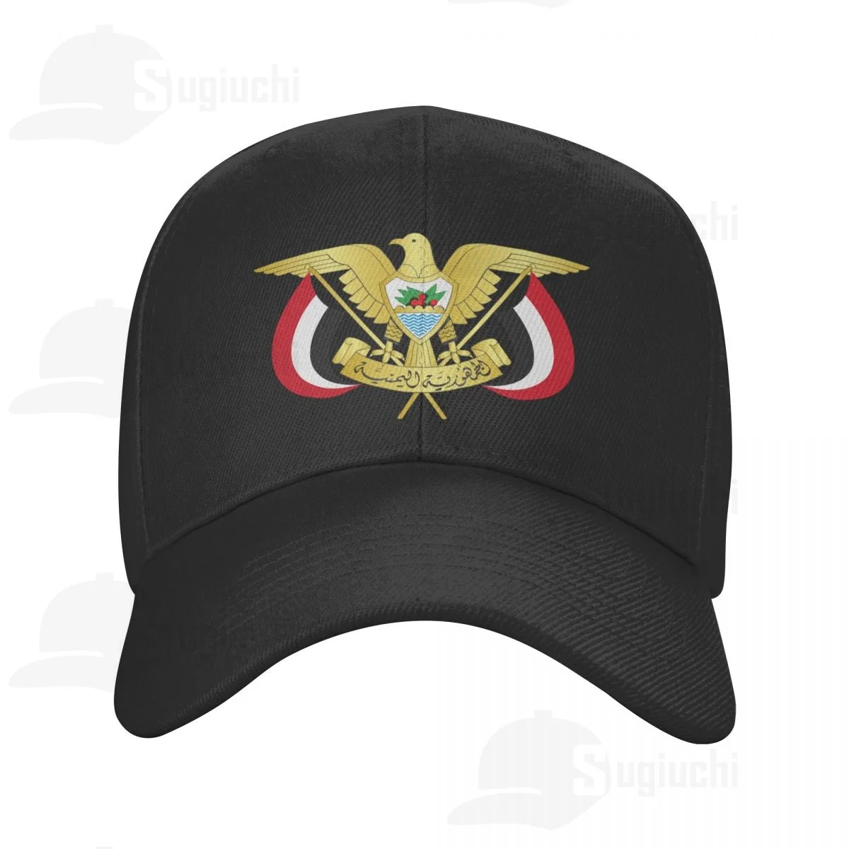 National Emblem Of Yemen Coat Of Arms Sun Baseball Cap Dad Hats Adjustable For Men Women Unisex Cool Outdoor Hat