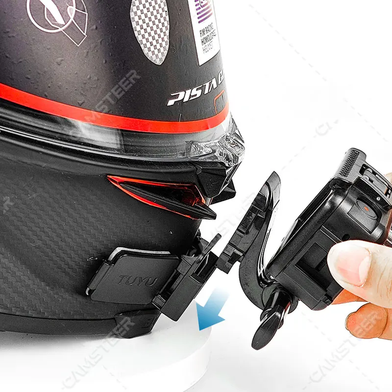 Soporte de barbilla para casco de motocicleta, accesorios para cámara GoPro Hero 13 12 11 10 9 Insta360 X4 X3 X2 Ace Pro 2 DJI 5Pro 4 AKASO, 2024