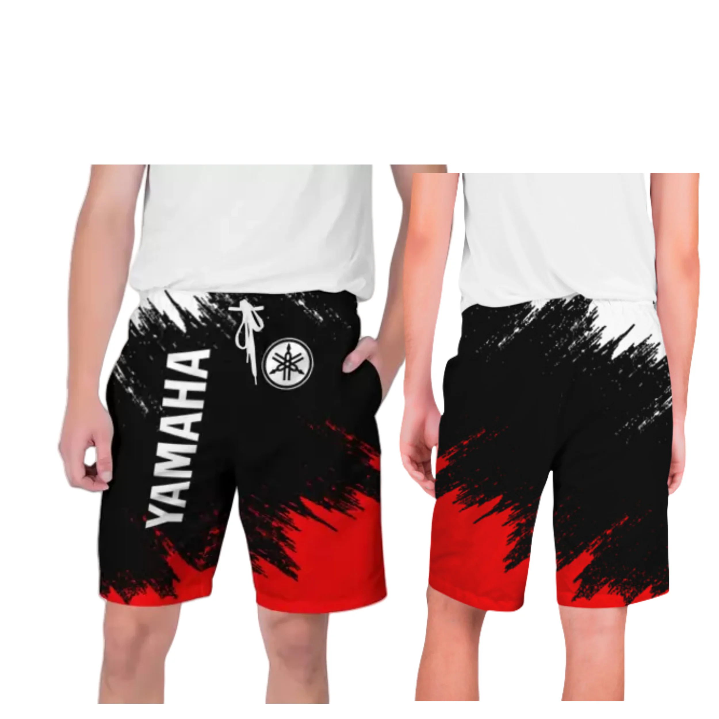 

25/26 Latest Hot Shorts Yamaha Motorcycle Fans Fashion Sports Shorts Breathable Quick Drying Adult and Children's Shorts