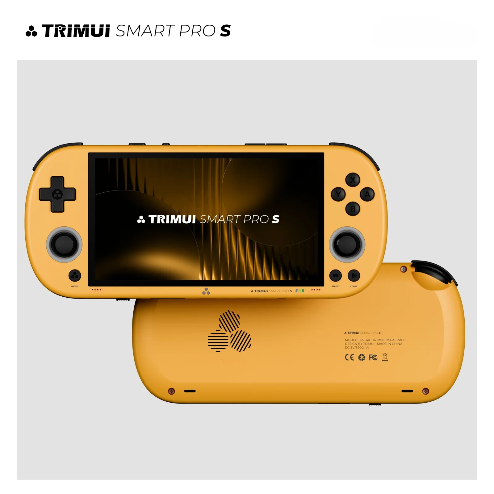 TRIMUI SMART PRO S 携帯型ゲーム機、4.96インチIPSスクリーン