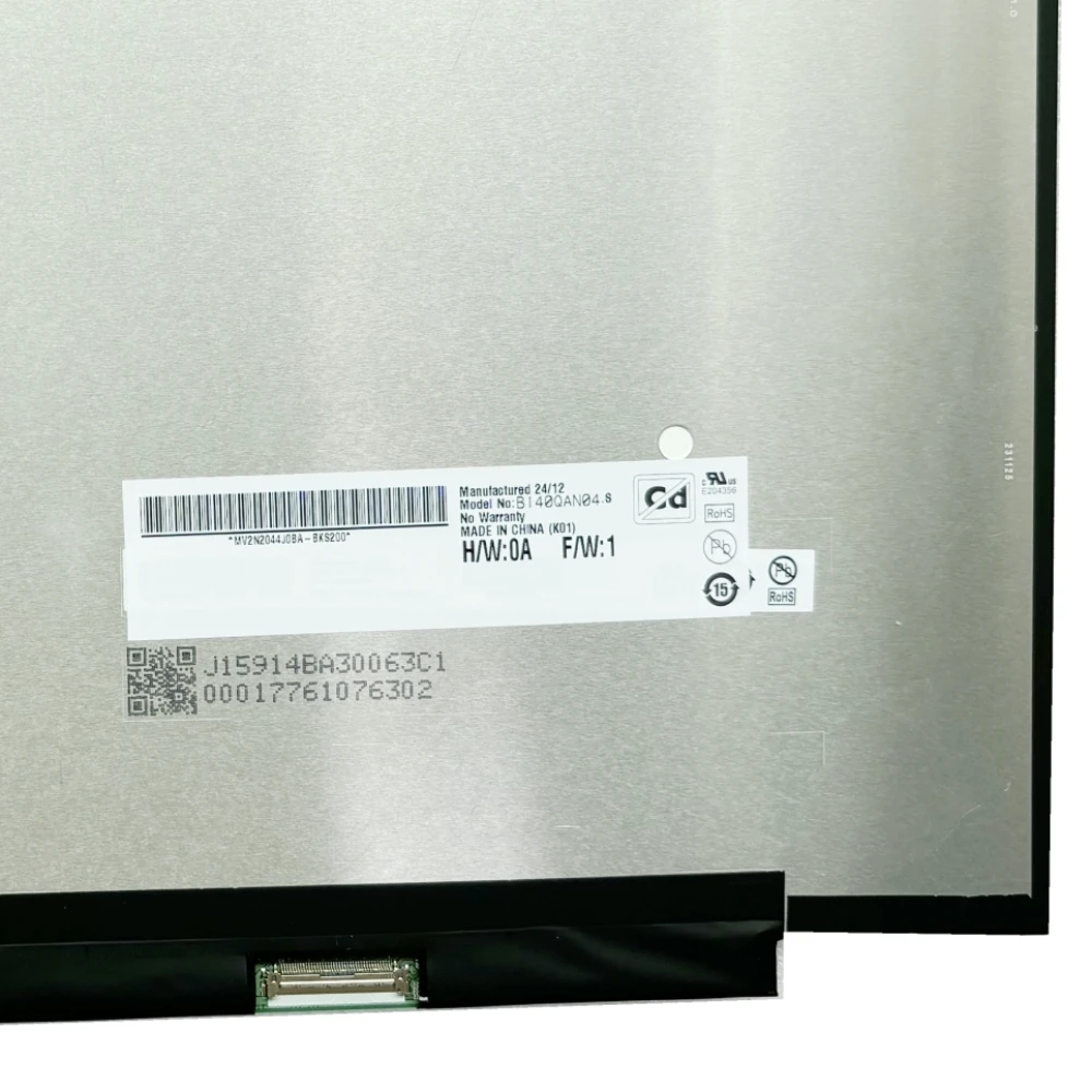 

B140QAN04.S IPS 14.0'' Original Display Replacement Panel Matrix Laptop LCD screen NEW