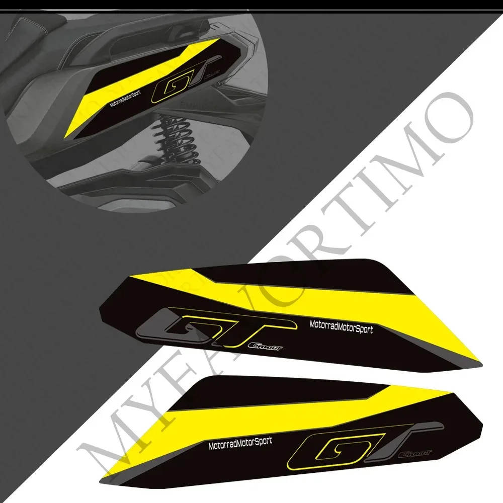 2019 - 2024 Decals Fender Shell Screen Wind Deflector For BMW C400GT C 400 GT C400 Protection Tank Pad Kit Knee Wheel Stickers