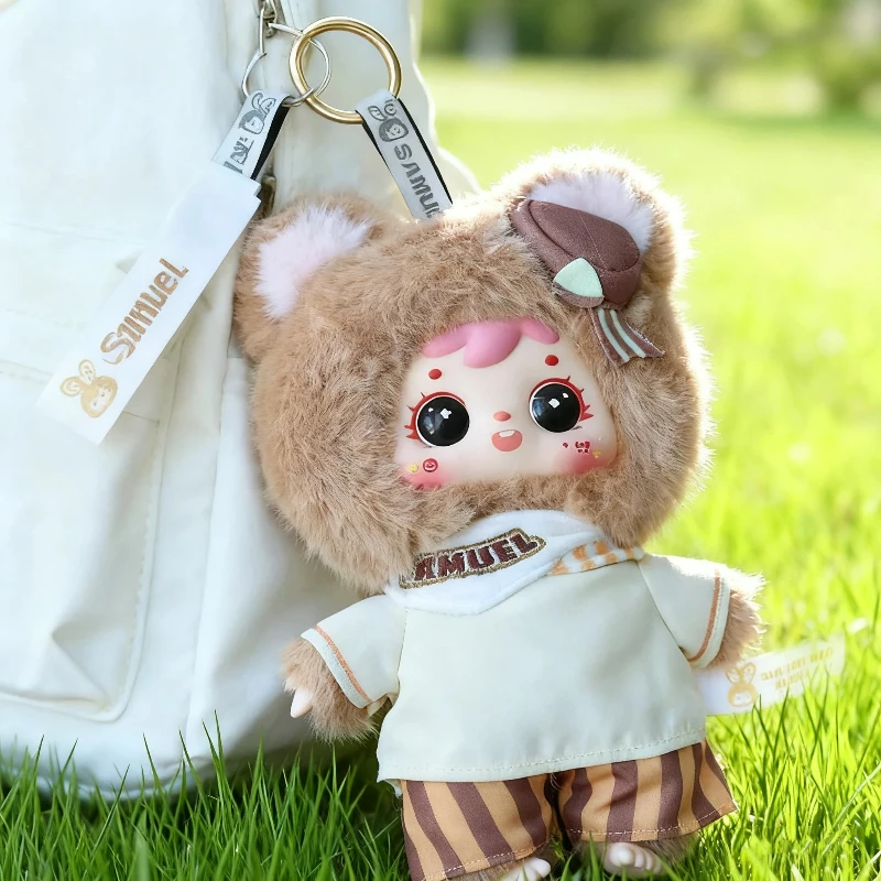 صموئيل 100% دينغ إنها سلسلة وقت الشاي أفخم صندوق أعمى الكرتون لطيف محشوة دمية حقيبة قلادة لعبة عصرية ديكور المنزل مفاجأة هدية #5