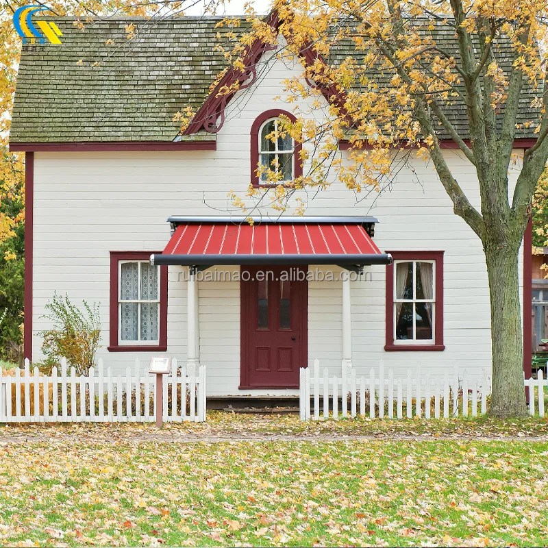 Aluminum Alloy Frame & Polyester Sail Electric Full Box Electric Retractable Awning